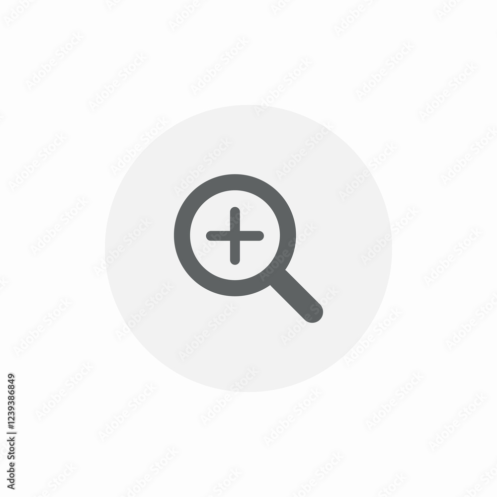 zoom feature icon sign vector zoom feature icon sign vector