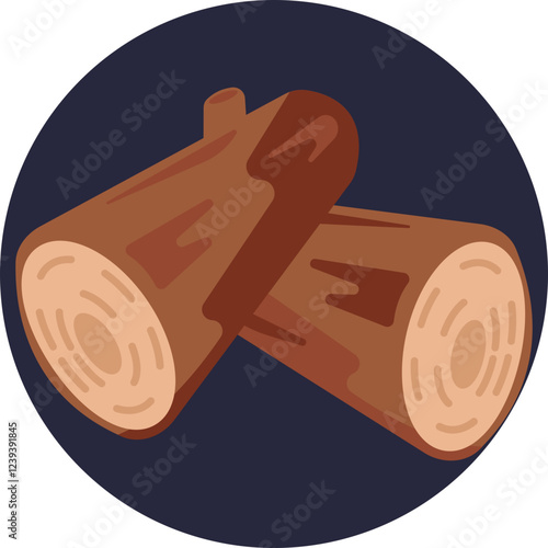 A visual representation of the rich woodland and forestry heritage in Canada.