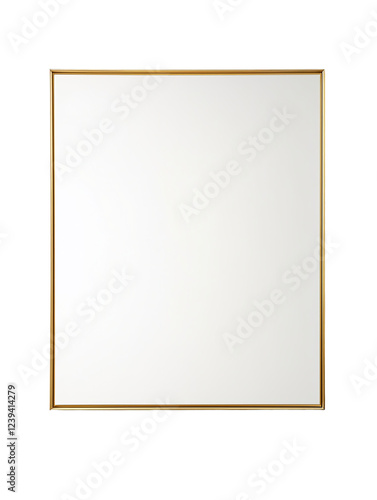 Empty Gold Frame Mirror - Exquisite Wall Decor