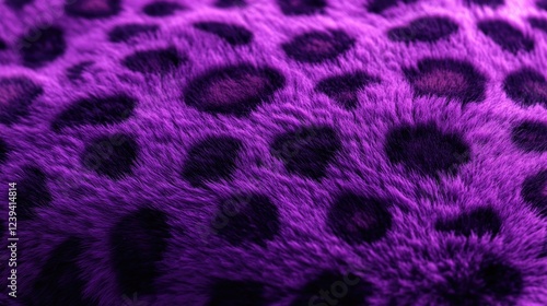 Wallpaper Mural Close-up of textured fabric with animal print pattern Torontodigital.ca