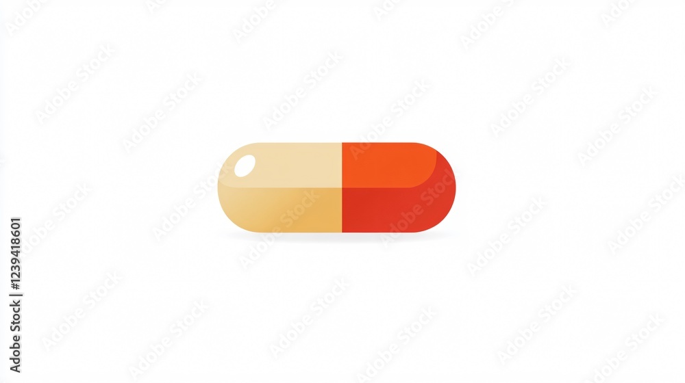 Tablet Medicine Pill Icon Isolated White Background Healthcare Concept Mockup Template Tablet Medicine Pill Icon Isolated White Background Healthcare Concept Mockup Template