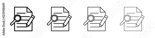 Define icon linear logo isolated
