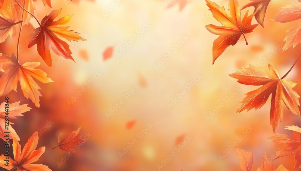 Autumnal Bliss: A Symphony of Orange and Gold Autumnal Bliss: A Symphony of Orange and Gold