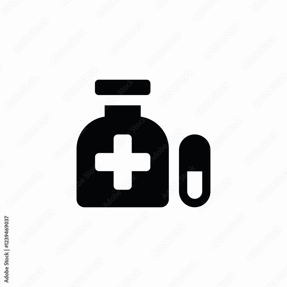 medication capsules icon sign vector medication capsules icon sign vector