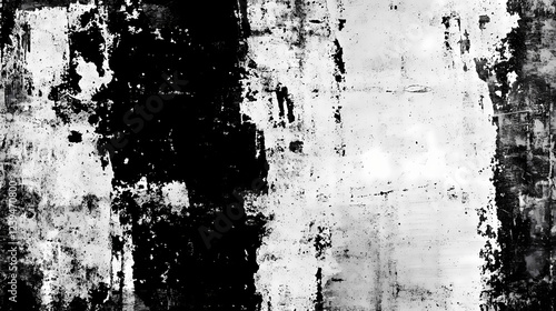 Wallpaper Mural Distressed photocopy texture for vintage-themed designs with two-tone overlays and creative rgb distortion effects for artistic projects and print media. Distortion and Abstraction. Illustration Torontodigital.ca
