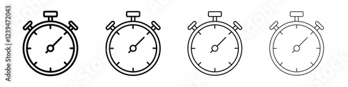 Free Download Timer icon Flat illustration sign - GFXLoad