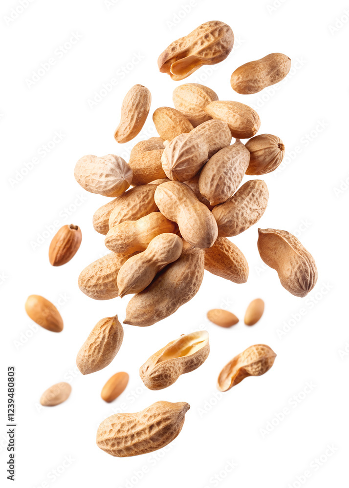 almonds isolated on white background almonds isolated on white background