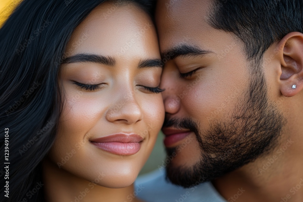 Man and a woman are kissing each other Man and a woman are kissing each other