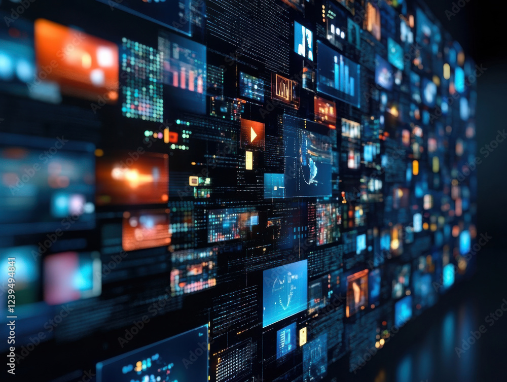 Multimedia Streaming Wall Multimedia Streaming Wall
