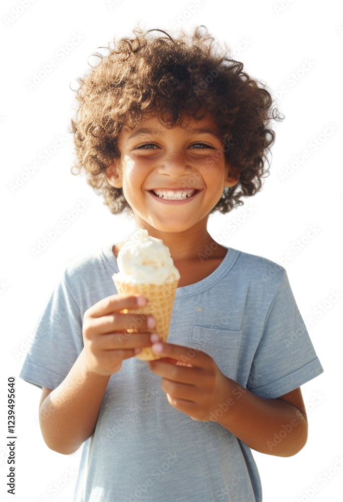 PNG Latino boy holding an ice cream on a boardwalk against ocean background vacation summer child. PNG Latino boy holding an ice cream on a boardwalk against ocean background vacation summer child.