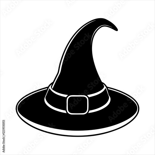  hat silhouette white background