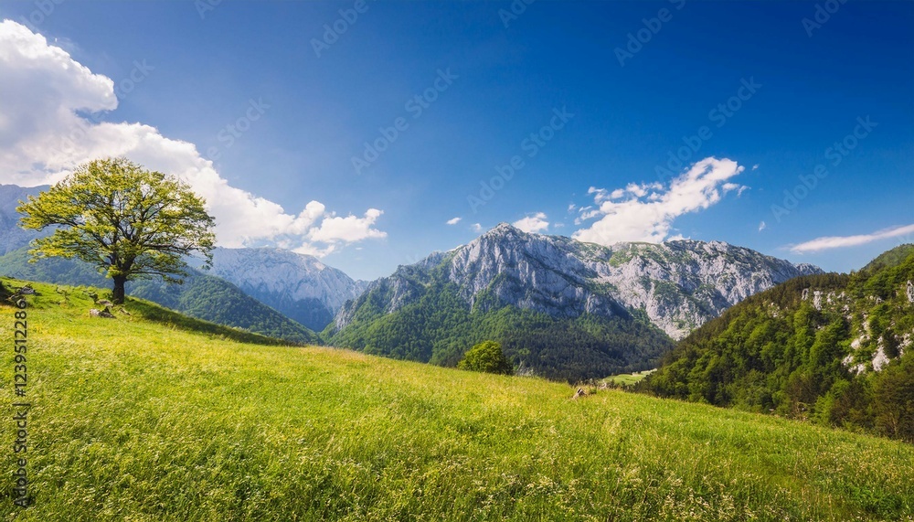 Fototapeta premium landscape with sky