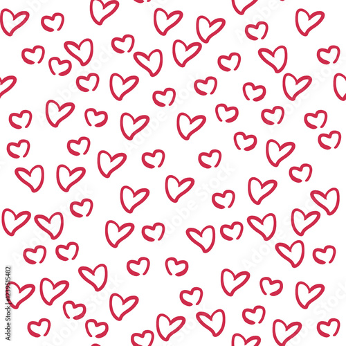 cute valentines day card cover, great seamless texture for your love project!!