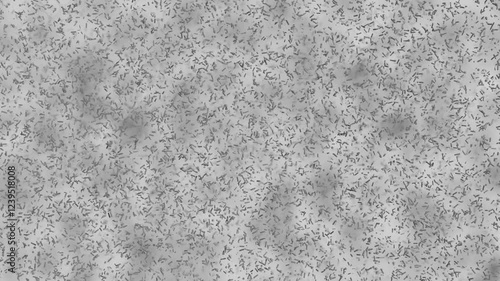 顕微鏡で見た細菌のイメージ(奥行あり)
