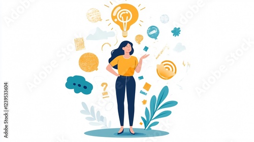 Diverse and Inclusive Idea Generation with Inspired Female Figuring