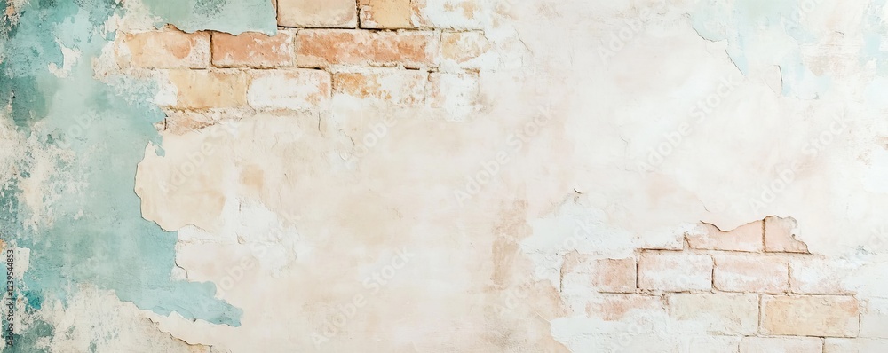 Old wall background with stained aged bricks light color, vintage, Old wall background with stained aged bricks light color, vintage,