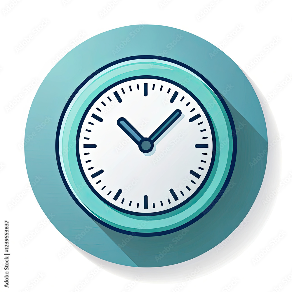wall clock isolated on white wall clock isolated on white