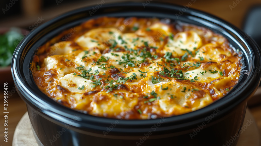 Delicious Crockpot Ravioli Lasagna Recipe with Cheesy Goodness Delicious Crockpot Ravioli Lasagna Recipe with Cheesy Goodness