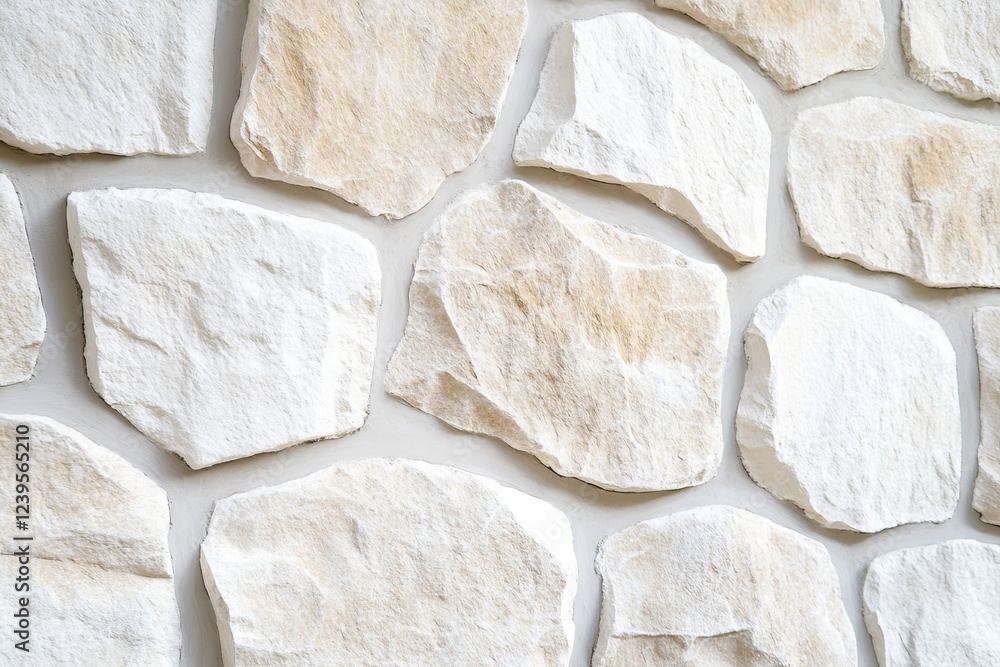 Masonry stone wall with textured blocks for exterior facade cladding and architectural construction Masonry stone wall with textured blocks for exterior facade cladding and architectural construction