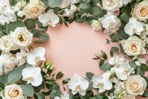 Wallpaper Mural Stock image of an envelope in a top view on a pink background, including copy space Torontodigital.ca