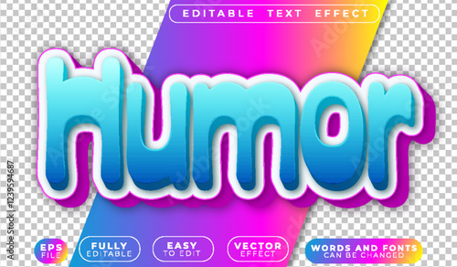 Humar Laughter Stand Up Comedy Show  Fully Editable Vector Text File