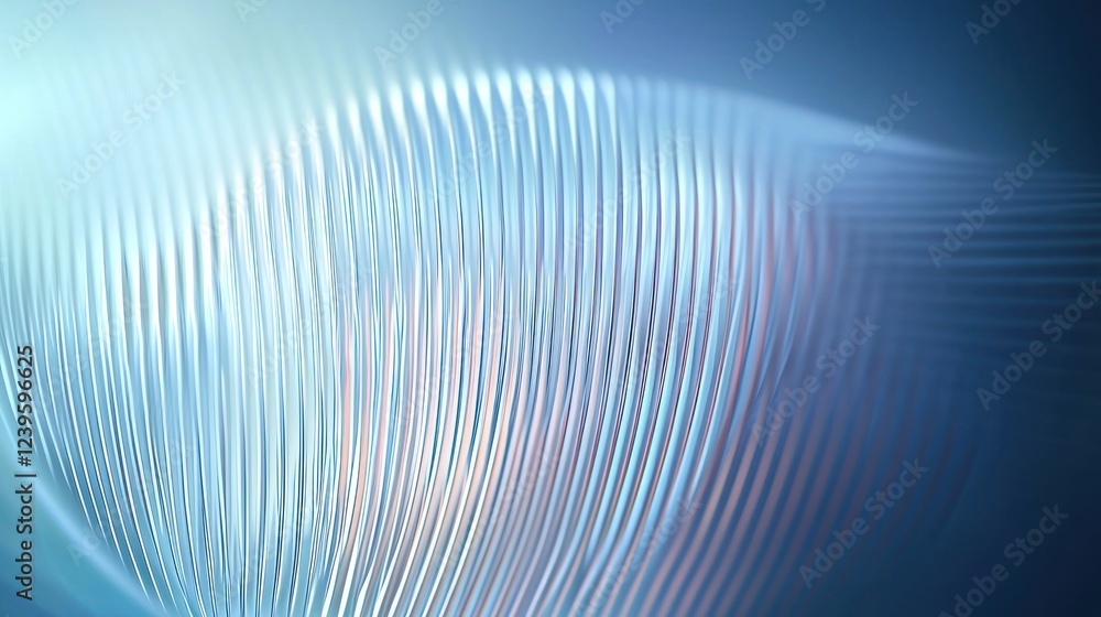 Fototapeta premium Abstract Blue Wave Texture Background