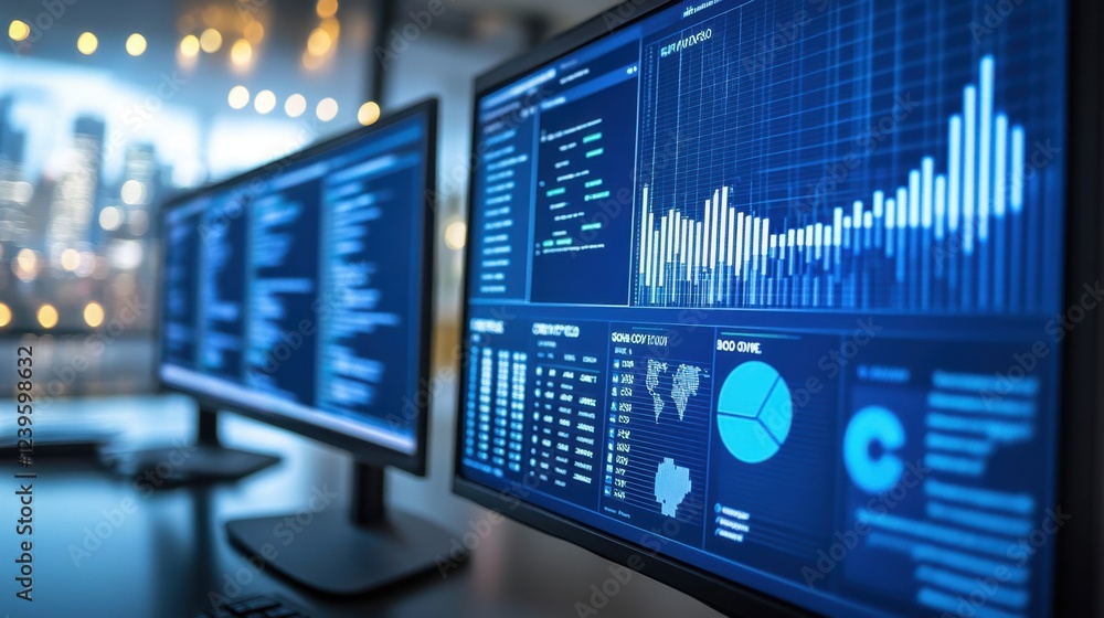A well-organized workspace with social media management reports, content scheduling plans, and branding mood boards. A well-organized workspace with social media management reports, content scheduling plans, and branding mood boards.