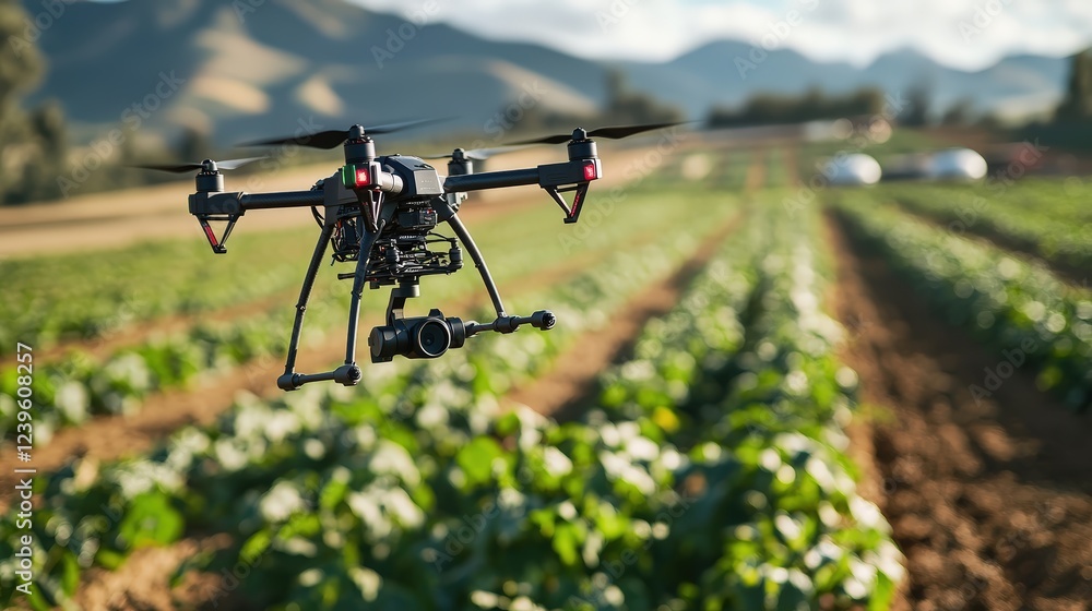 Drone Monitoring Crop Health with Sensors and Cameras for Precision Agriculture Drone Monitoring Crop Health with Sensors and Cameras for Precision Agriculture