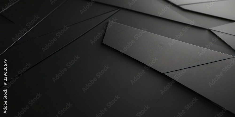 A pure black background with minimalist geometric elements, Sharp lines and angles, Modern minimalist style A pure black background with minimalist geometric elements, Sharp lines and angles, Modern minimalist style