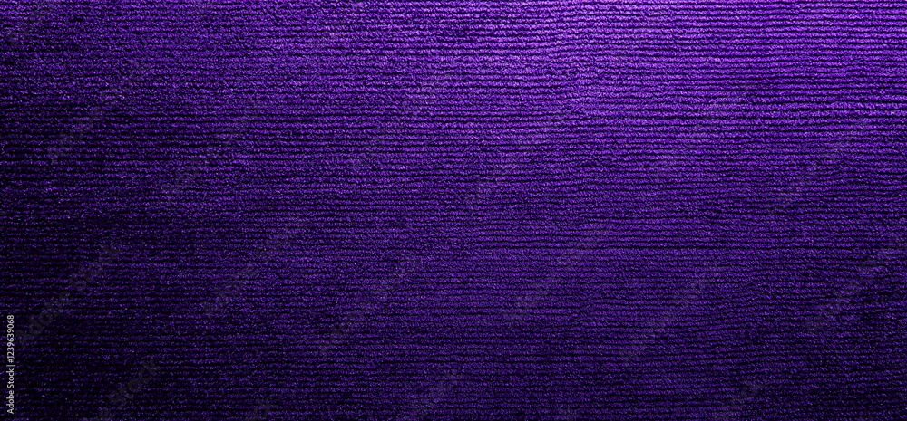 Fototapeta premium A close-up shot of purple velvet fabric, showcasing its rich texture with high resolution, sharpness, and detail, offering a clear, high-definition view.