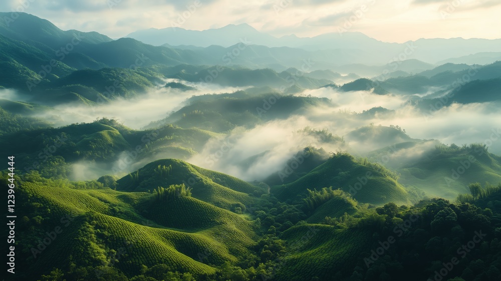 Misty mountains Misty mountains