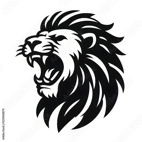 attle Icon: Timeless Lion Crest photo