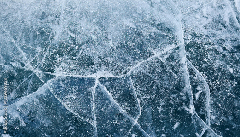 Abstract Ice Grunge Cold Winter Texture and Cracks Abstract Ice Grunge Cold Winter Texture and Cracks