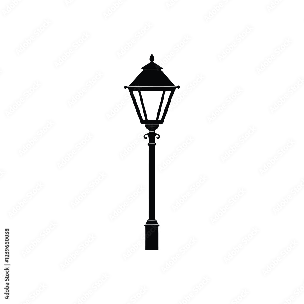 Light Lamppost Silhouette Vector Art on a Dark Background for Night Scenes and Urban Photography Compositions
Light Lamppost Silhouette Vector Art on a Dark Background for Night Scenes and Urban Photography Compositions
