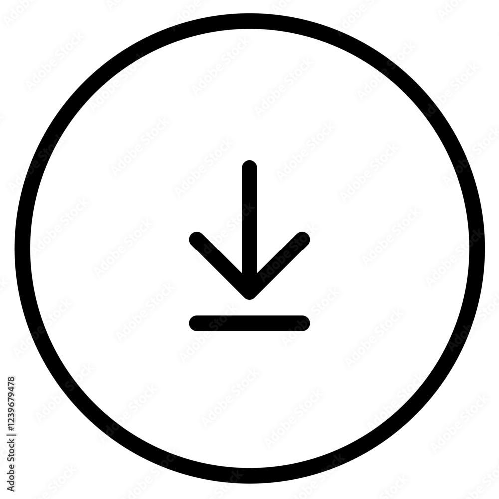 Download Icon Smooth and simple download icon for websites, apps, and cloud storage platforms Download Icon Smooth and simple download icon for websites, apps, and cloud storage platforms