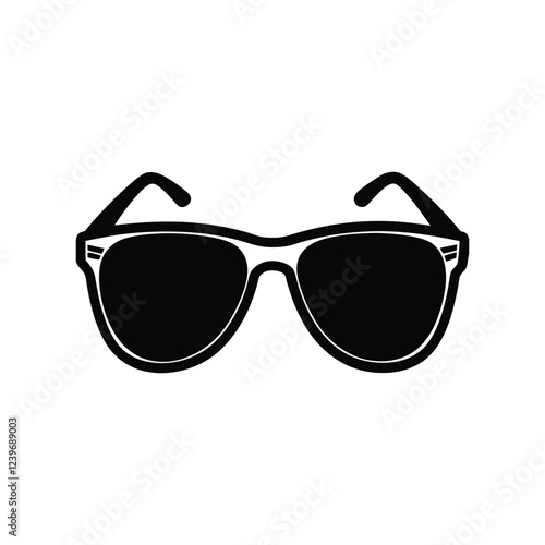 silhouette of a sunglass