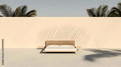 Modern Minimalist Wooden Be...
