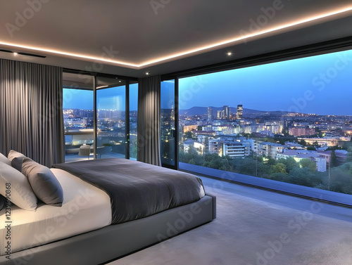 Modern Bedroom Interior Des...