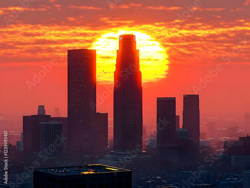 Cityscape Silhouettes Embra...