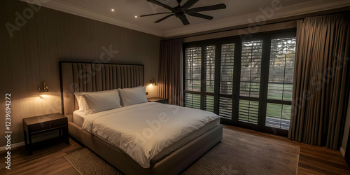 Modern Bedroom Design Featu...