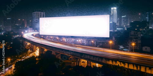 Blank Billboard Stands Tall...