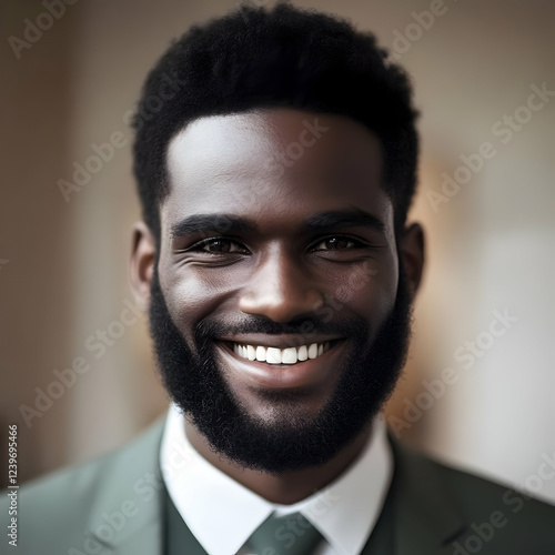 Portrait of a smiling man i...
