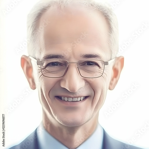 Portrait of a Smiling Senio...