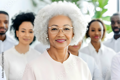 Confident Senior Woman Lead...