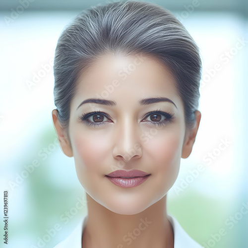 Portrait of a Woman with Da...