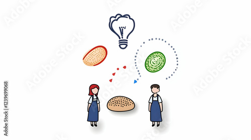 Two Chefs Brainstorming New...
