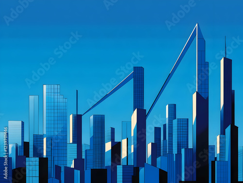 Stylized Cityscape Illustra...