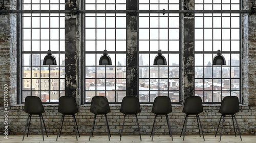 Modern Industrial Loft Inte...