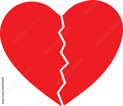 Vector split heart