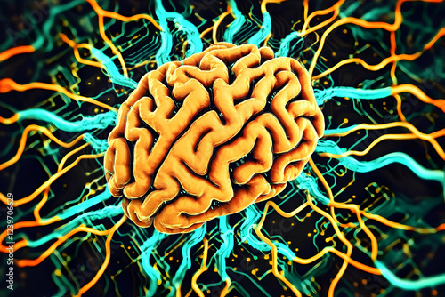3D Brain Model Interacts wi...